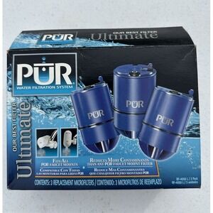 PUR Ultimate Faucet Water Replacement Cartridge Filters 3 - RF-4050 L Sealed NOB